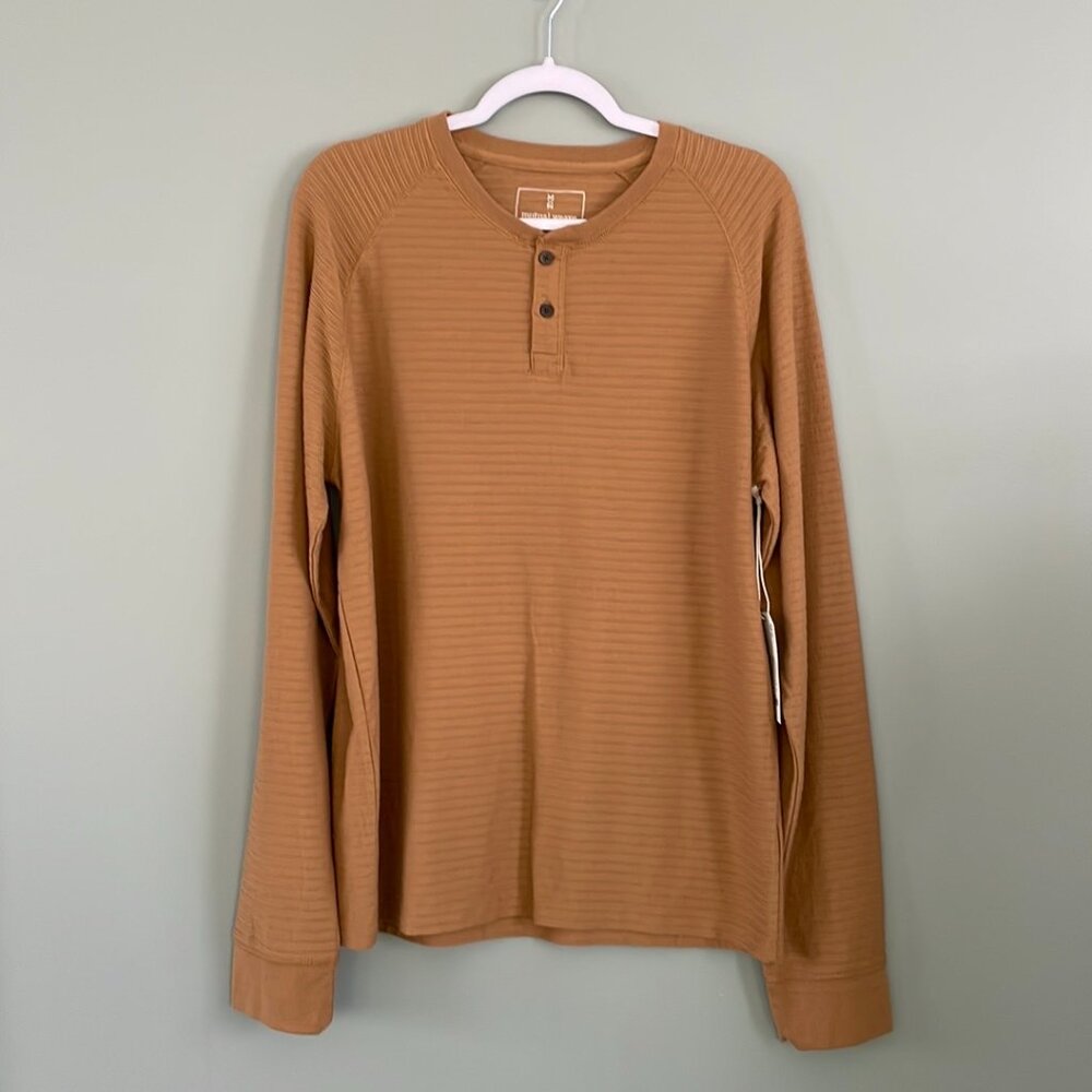Mutual Weave Men's L Long Sleeve Shirt NWT C-44" L-28" S-34"